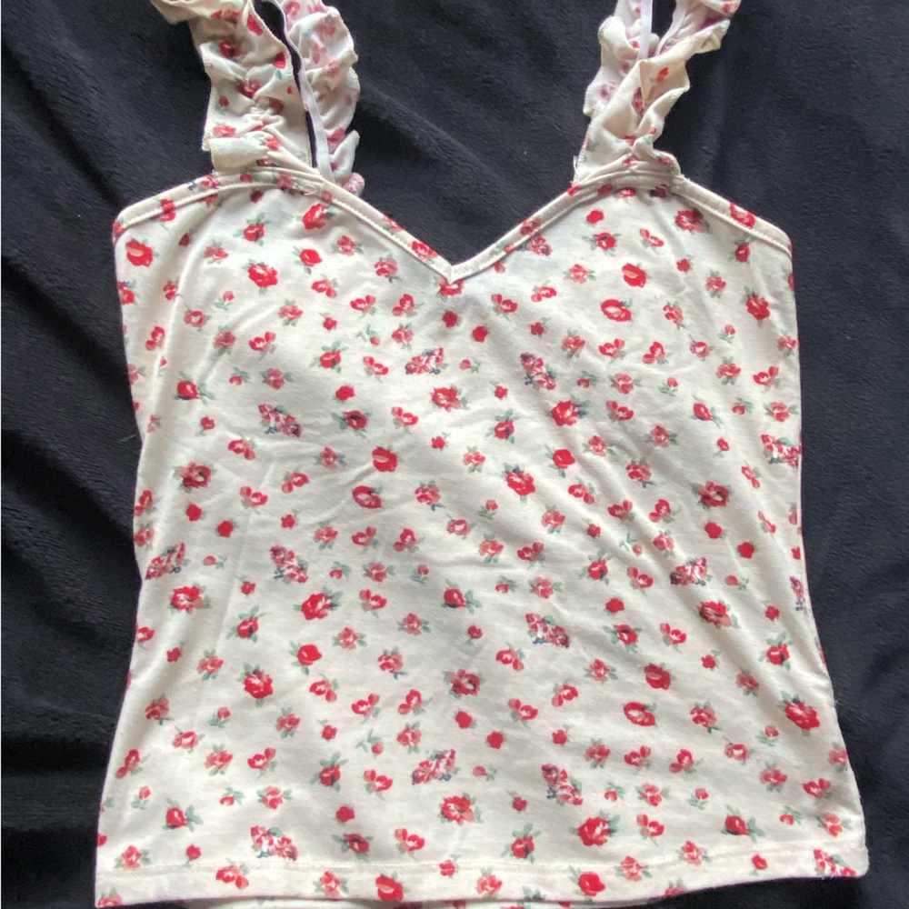 Floral tank top